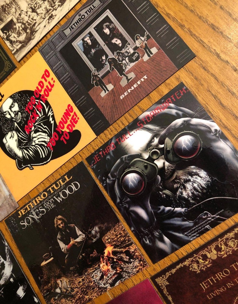 Jethro Tull fridge magnets