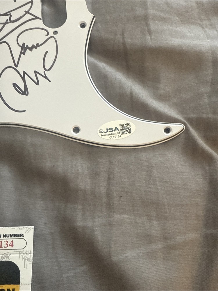 3rd Bass MC Serch rapper signed autographed Pickguard Rap Jsa Certified