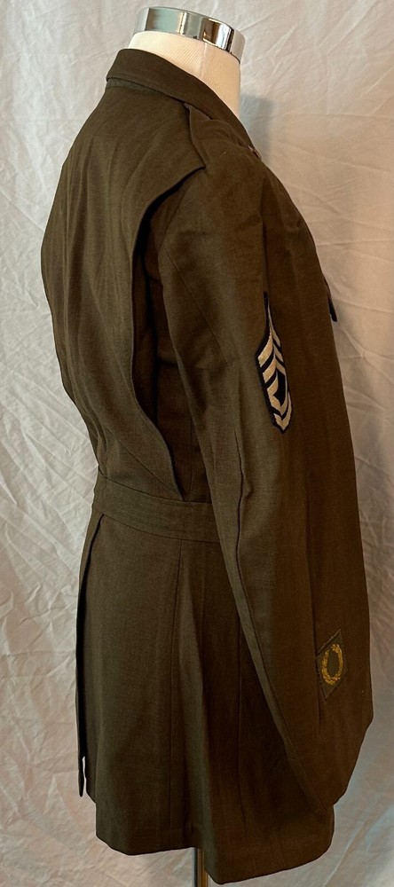 WWII Named US Labrador and Northeast Canada Command Service Coat / Uniform