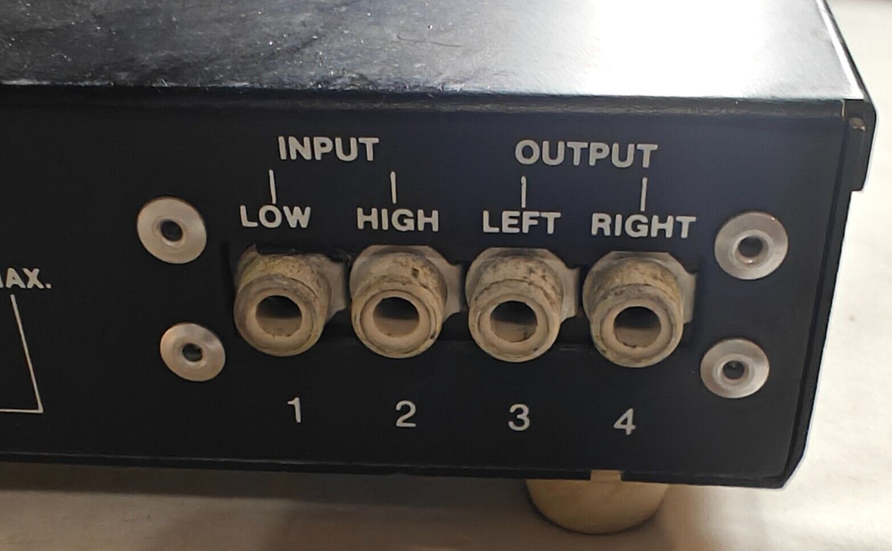 Rhoades Teledapter Model TE-200- Television To Stereo Matching Adapter