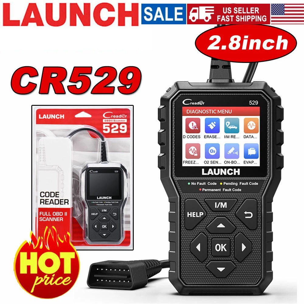 2026 LAUNCH X431 CR529 OBD2 Engine Check Car Code Reader Scanner Diagnostic Tool