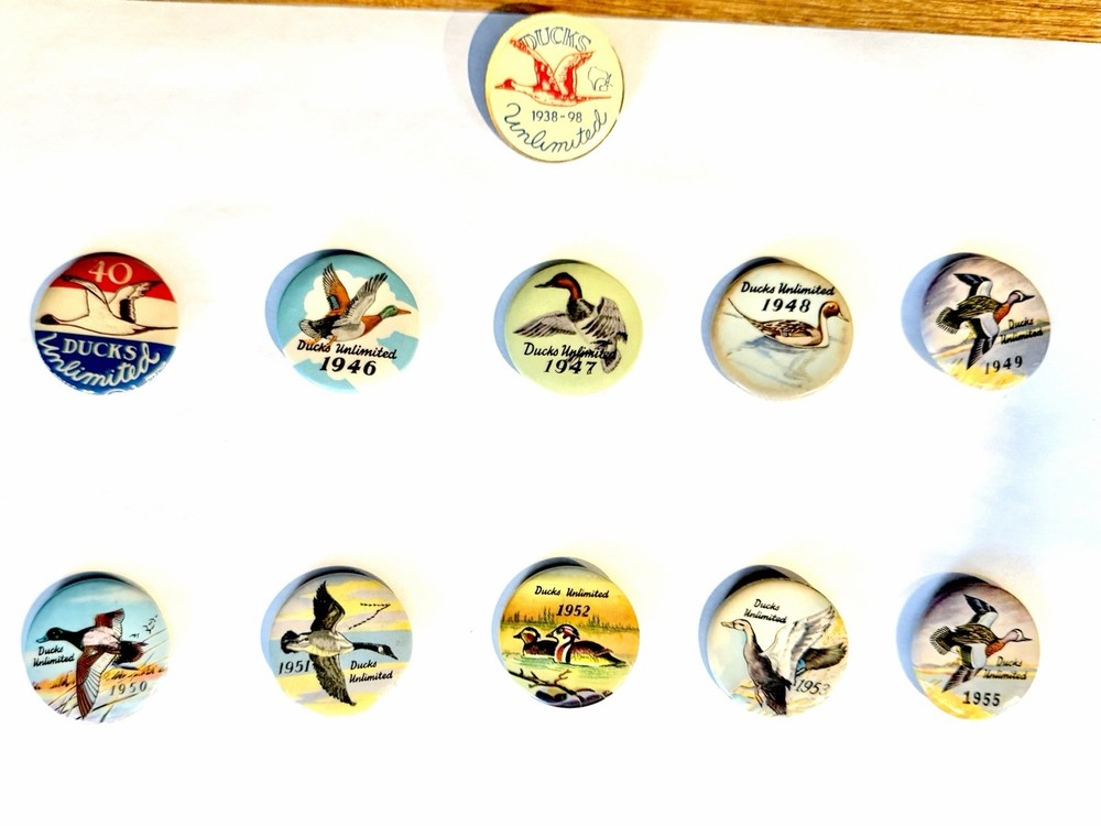 Ducks Unlimited Pinback Lot