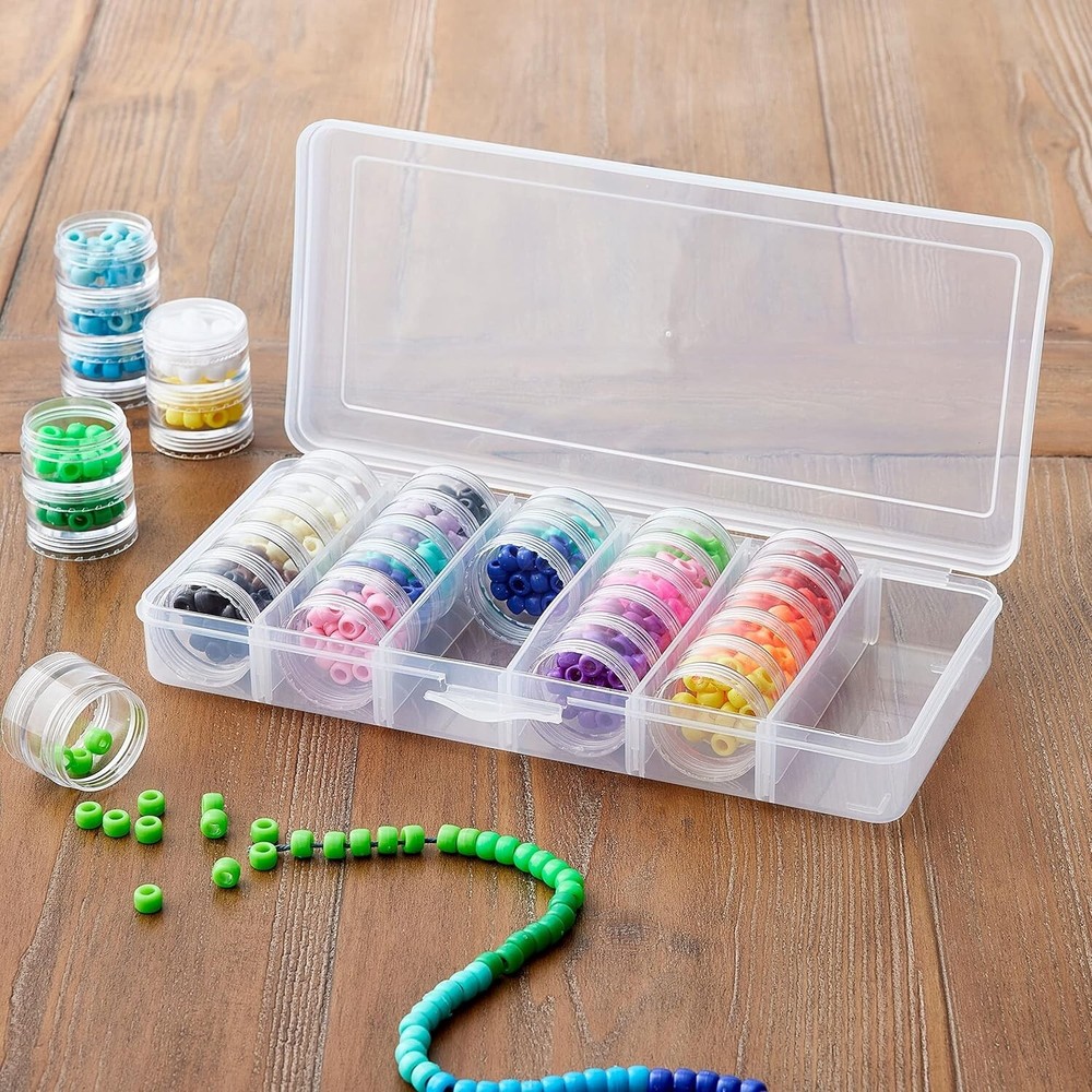 Bead Craft Storage Box with 6 Container Stacks by Bead Landing