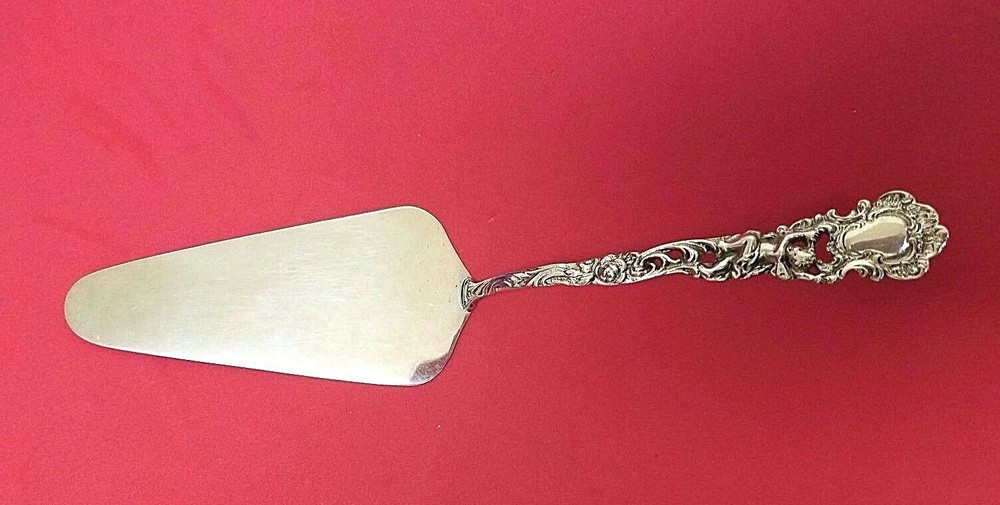800 Silver Pastry or Pie Server with Cupid (#3258)