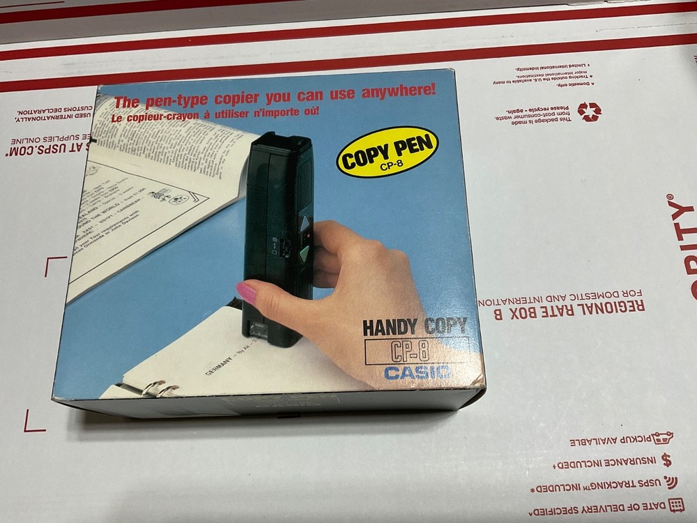 Casio Copy Pen CP-9 Hand Scanner