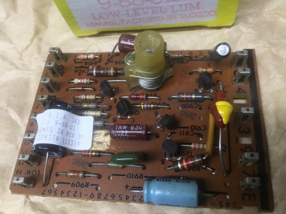 Zenith 9-88-01R Low Level Lum. Replacement Part Module Solid State TV Television