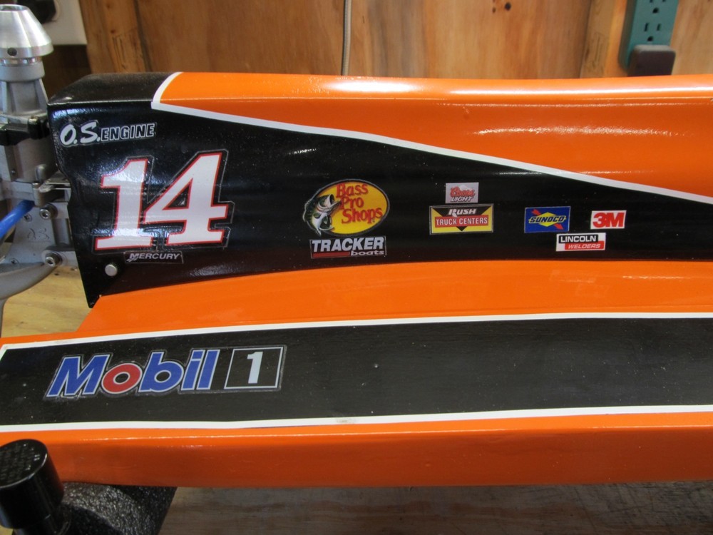 Tunnel Hull Outboard RC Boat