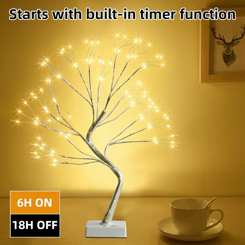 Fairy Light Tree, 108 LED Lighted Trees for Decoration Inside, Christmas Tree...