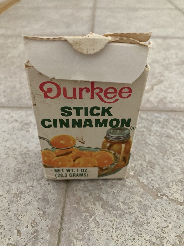 Durkee Stick Cinnamon NET WT. 1 OZ. (28.3 GRAMS); Box Only