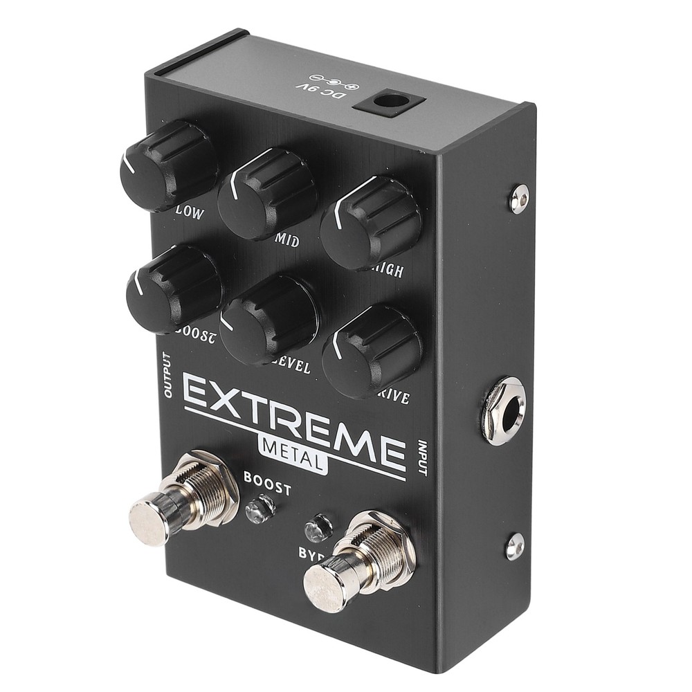 Guitar Distortion Effect Synthesizer Pedal Multiple Modes Adjustable Electric