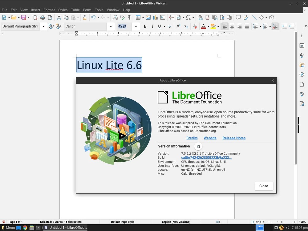 Linux Lite 7.4 64-bit Bootable DVD Installer – Revive Your Old PC! Fast Shipping