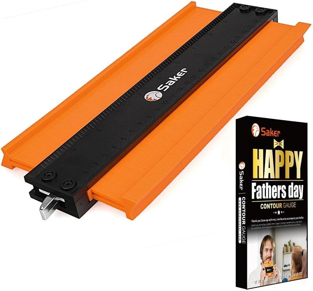 Contour Gauge Profile Tool- Adjustable Lock-Precisely Copy Irregular Shape Du...