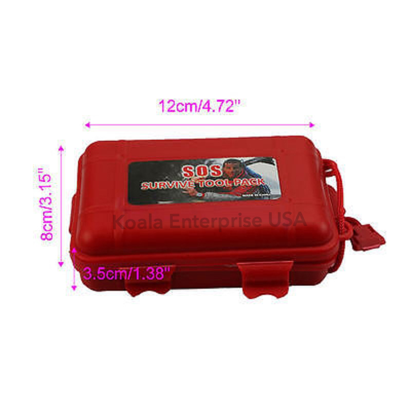Survival Kit Emergency SOS Survive Tool Pack for Camping Hiking