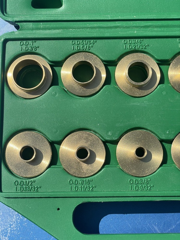 Woodcraft 10 Piece Template Bushing Set