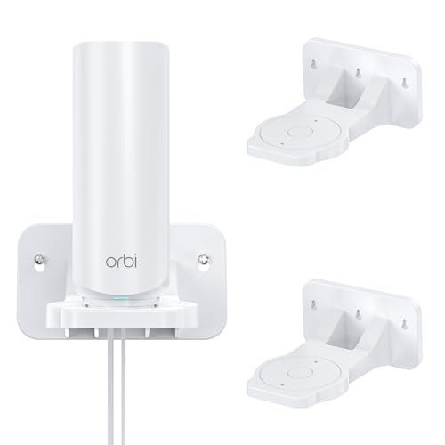 XLTTYWL Orbi WiFi 7 Wall Mount Kit, Orbit 7 Mount Bracket Optimize Space Compati