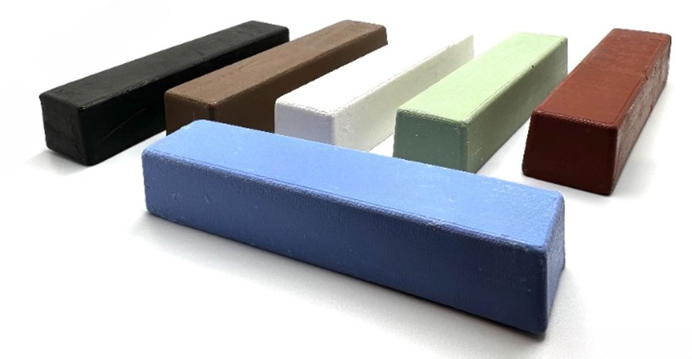 Pro-Graad Metal Polishing Compound Kit 24oz - 6 pc Buffing Compound Bars 4 oz E