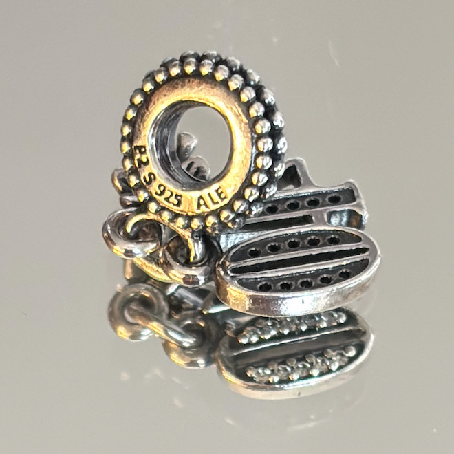 Pandora 💖 40th Celebration Dangle Charm 🌟💫
