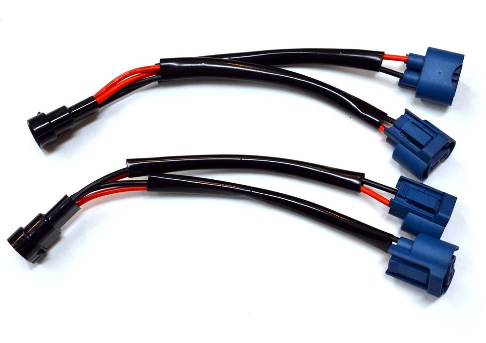 Splitter Wire U 9005 HB3 Two Harness Head Light Low Beam Replace Female Socket