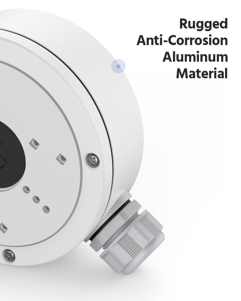ANNKE Junction Box Wall Mount Bracket for Select CCTV Security Camera Waterproof