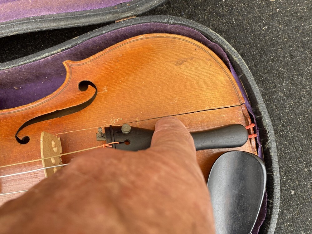 66030 Vintage Violin with Original Case