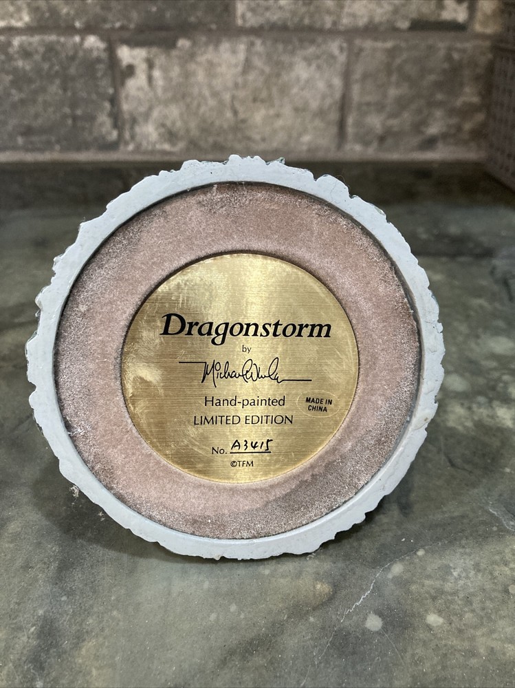 Franklin Mint Michael Whalen Dragon Storm