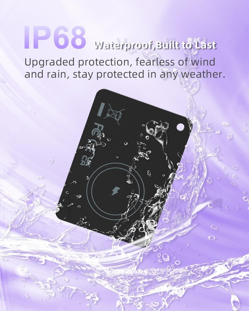 Apple MFi Certified Wallet Tracker-Small Smart Tracking Card for Ap... Fast Ship