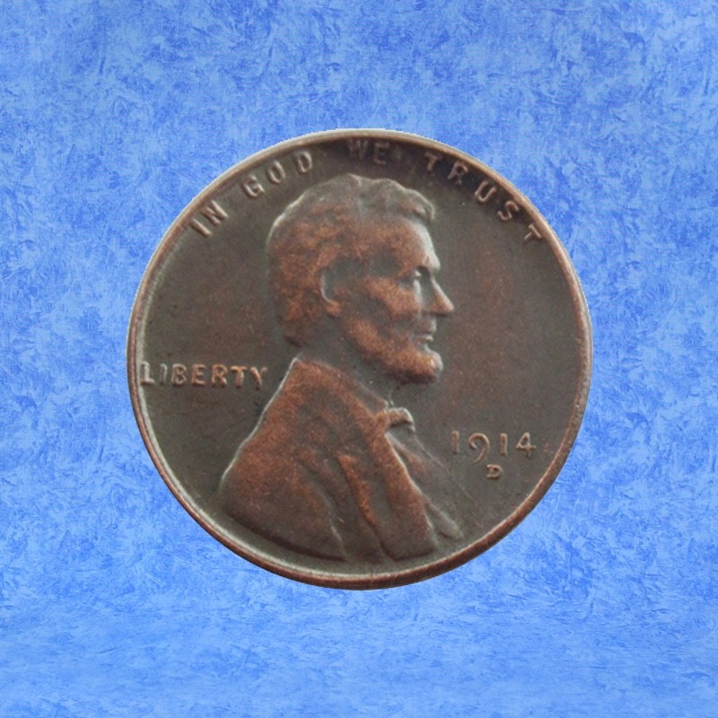 1914-D  LINCOLN Wheat Cent/Penny