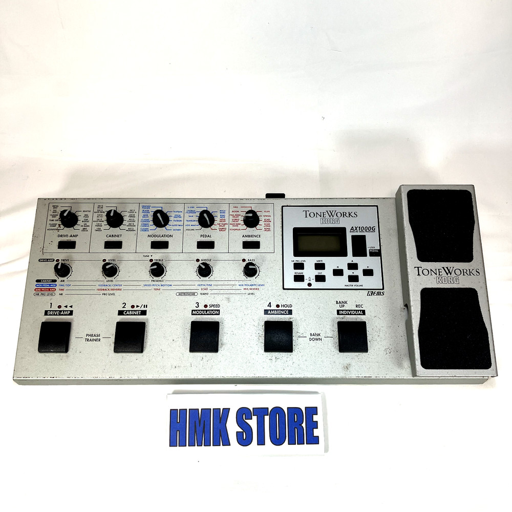 Korg Toneworks AX1000G Multi Effects Pedal Used Tested
