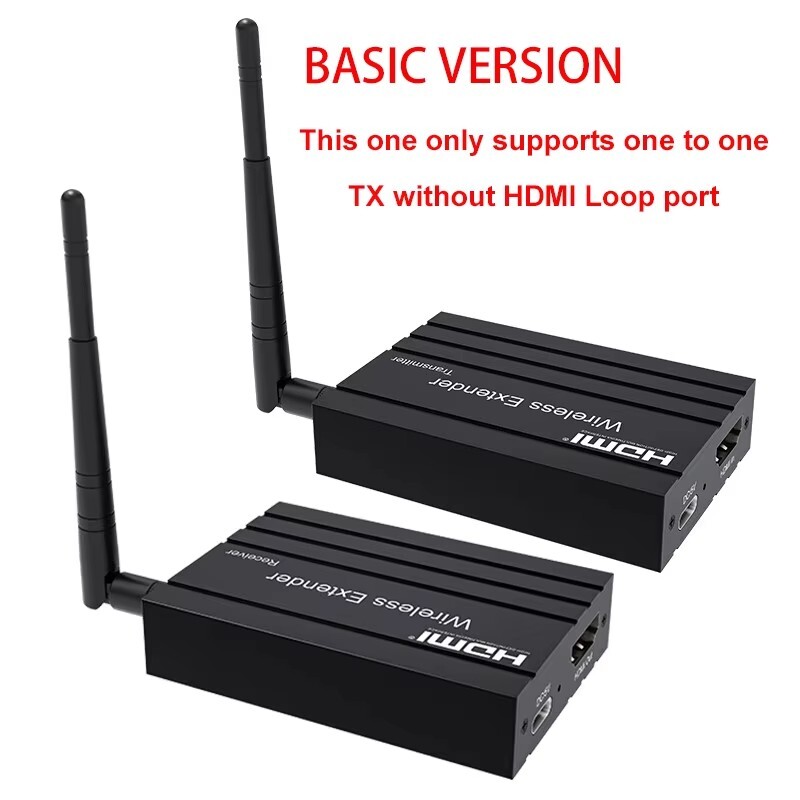 200m Wireless HDMI Extender Audio Video Transmitter and Receiver Display Adapter