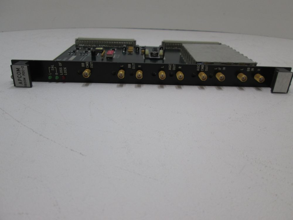 Apcom APCOM 1600M PDC-2 Predetection Maximum Ratio Cambiner VMEbus Module