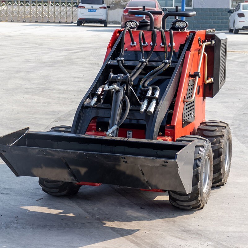 B&S engine Compact Mini Wheel Skid Steer Loader with 13.5HP Power