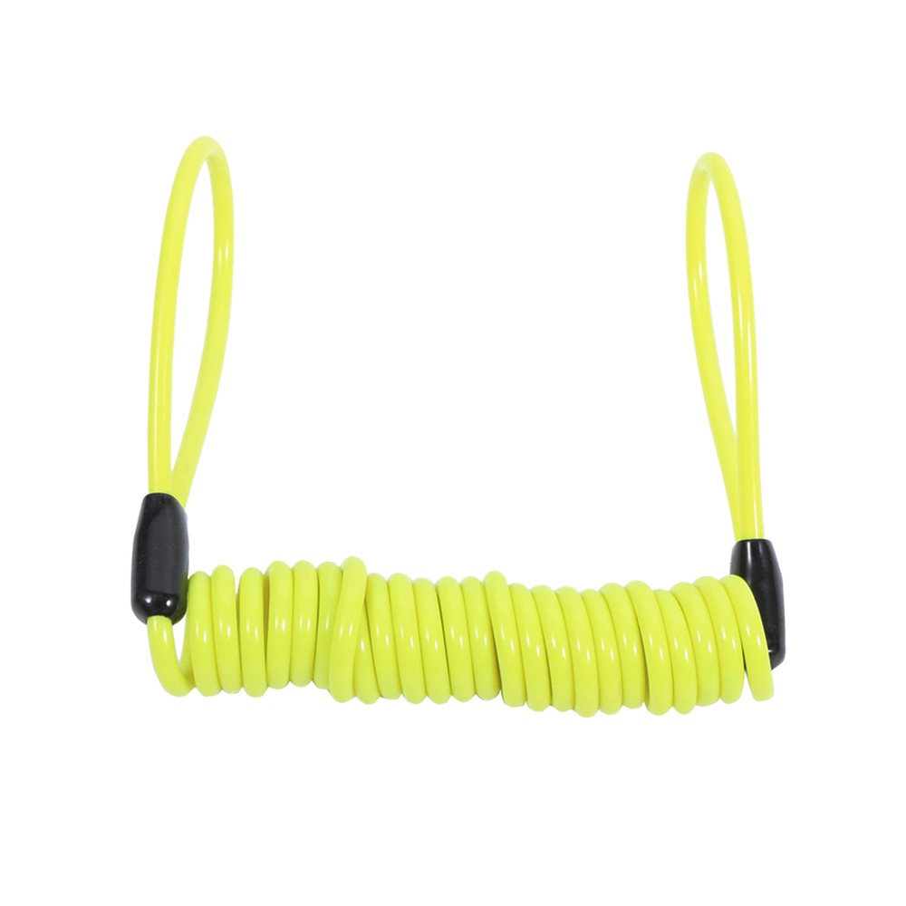 Motorcycle Bike Alarm Disc Lock Antitheft Security Spring Reminder Coil Cabl SH2