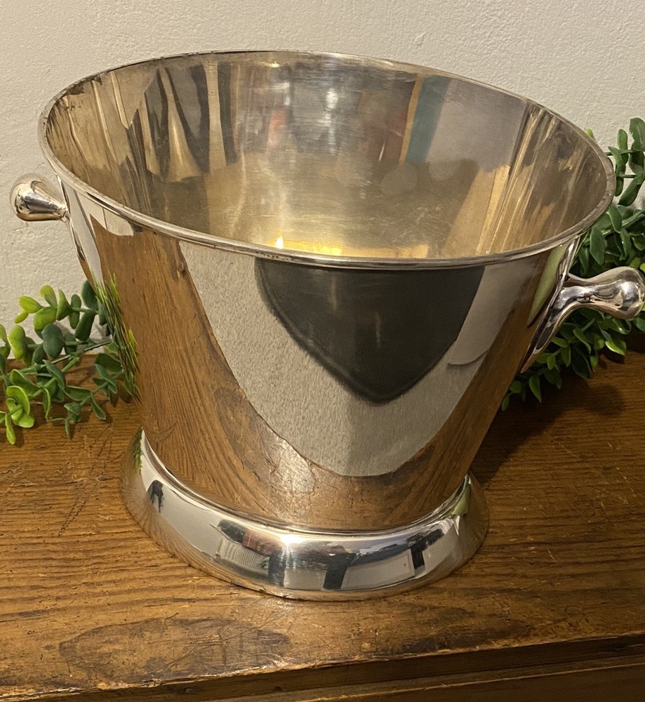 Vintage Silver Plated  Wine Cooler