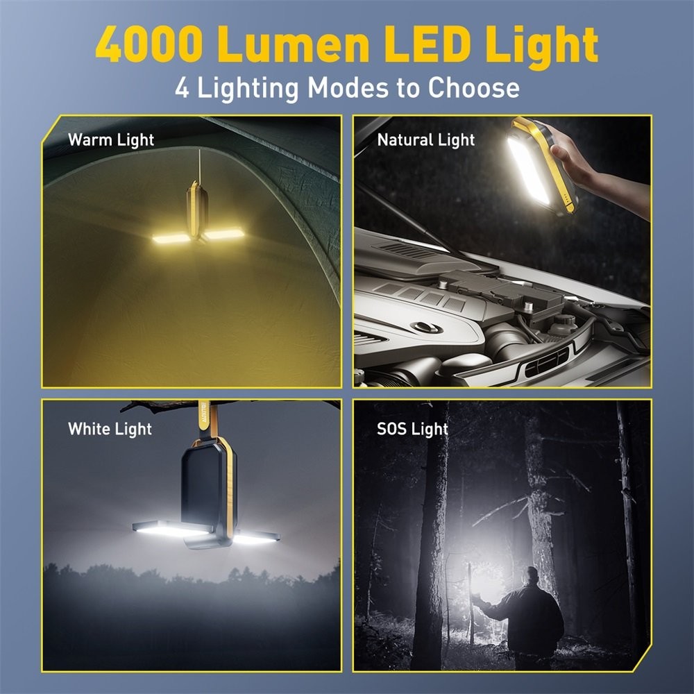 Portable Multi-functional Emergency Start Power Supply Car Starting Charging`