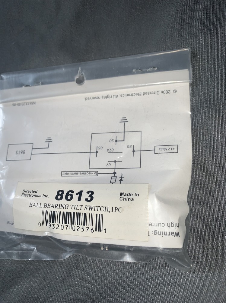 Voxx Electronics - Ball Bearing Tilt Switch