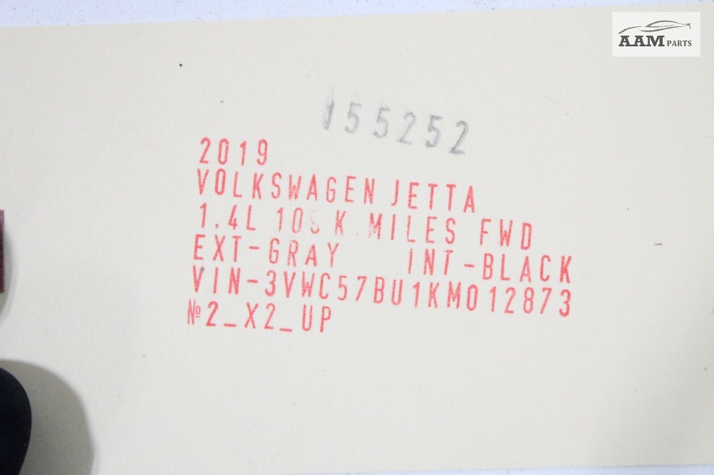 2019-2023 VOLKSWAGEN JETTA TRANSMISSION COMPUTER CONTROL MODULE BRACKET OEM