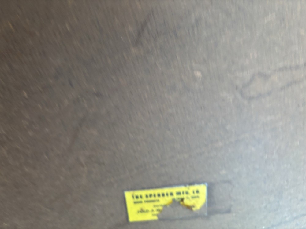 Vintage Wood Poker Table