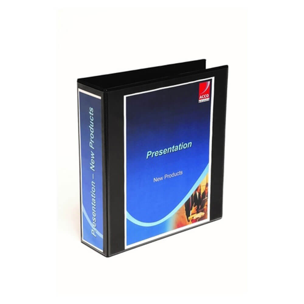 Marbig Clearview Insert Lever Arch Environmentally Friendly Polypropylene A4