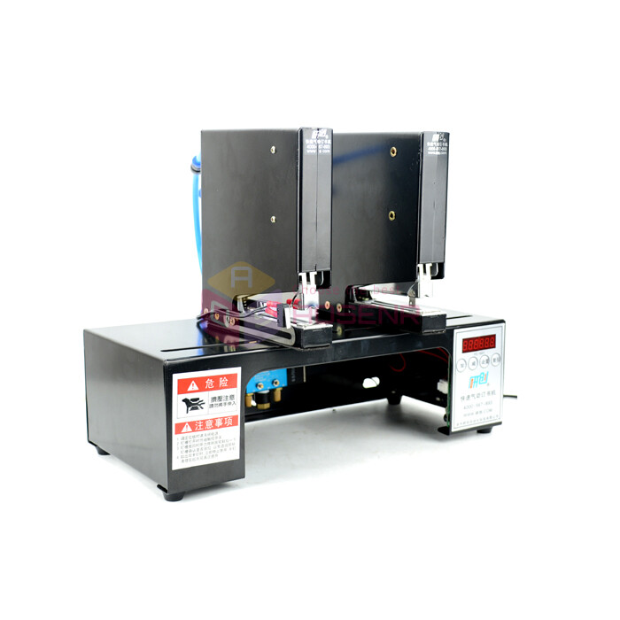 Double Head Automatic Electric Stapler Binding Machine Pneumatic Bookbinding