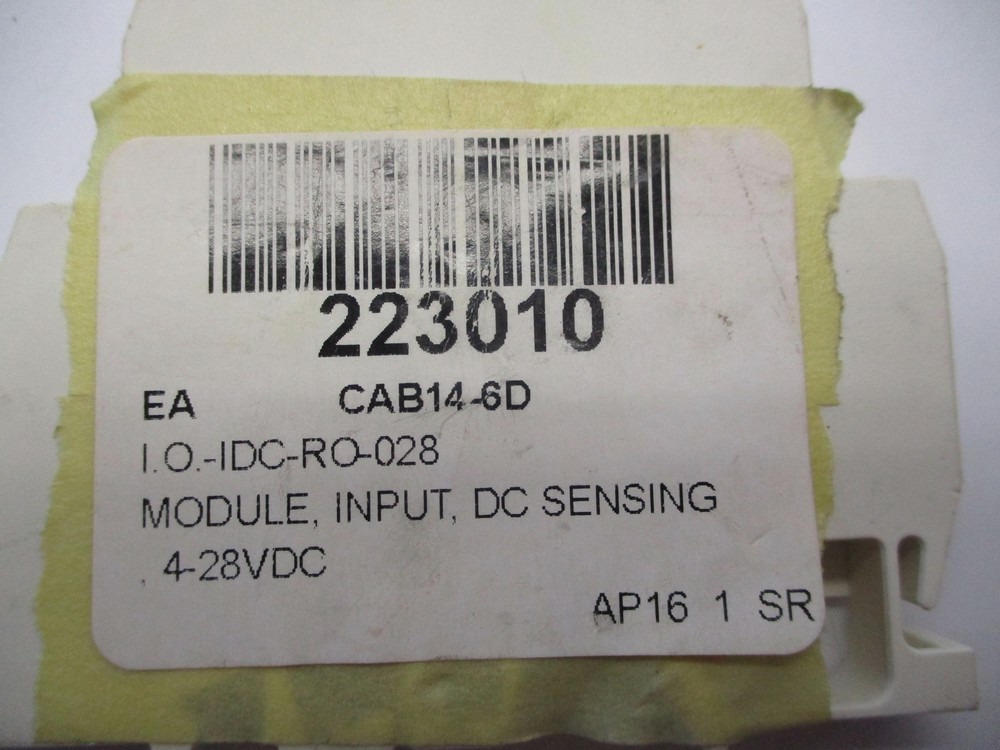 CONTINENTAL INDUSTRIES I.O-IDC-RO-028 INTERFACE MODULE NSNP