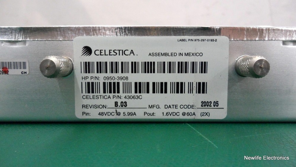 HP A3639-69033 8700 Processor Support Module 0950-3908