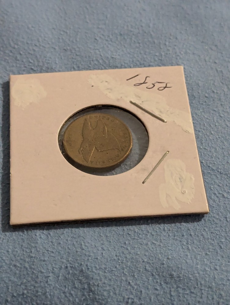 US Eagle One Cent 1858