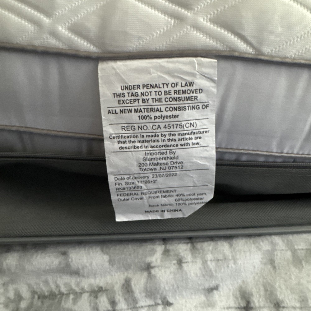 Bear Contour Dual Cool Pillow (Queen Size)