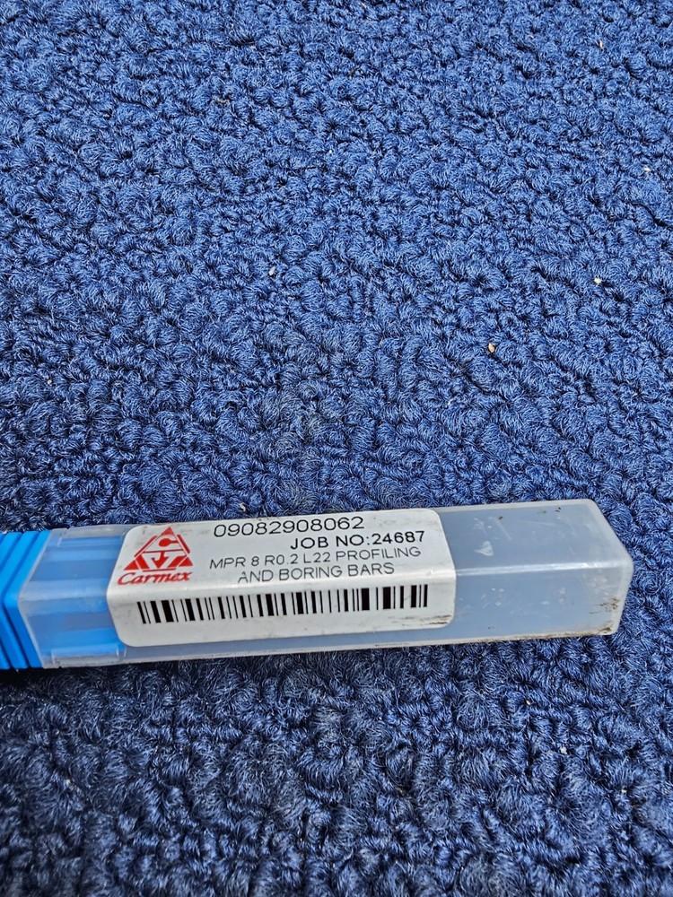 Carmex MPR 8 R0.2 L22: Solid Carbide Profile Boring Bar