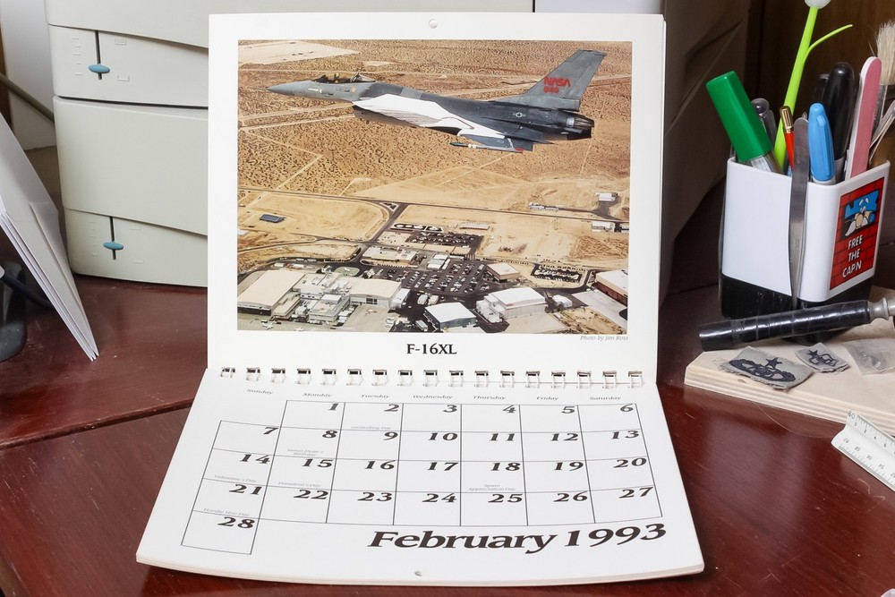 1993 NASA Dryden Flight Projects Calendar