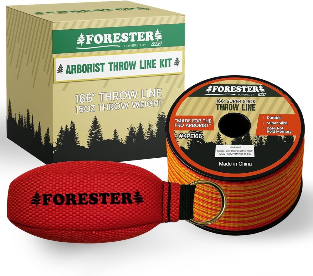 Arborist Throw Line Kit | 166ft Slick Polyester Rope