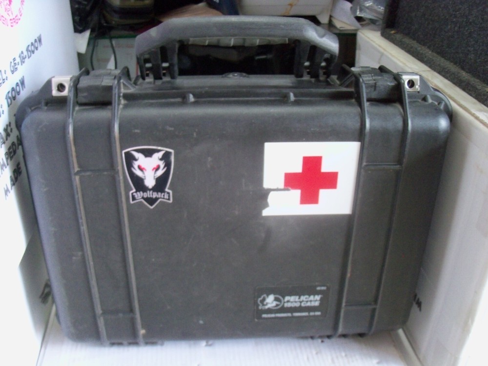 PELICAN CASE (NO FOAM, EMPTY, 1500 MODEL)