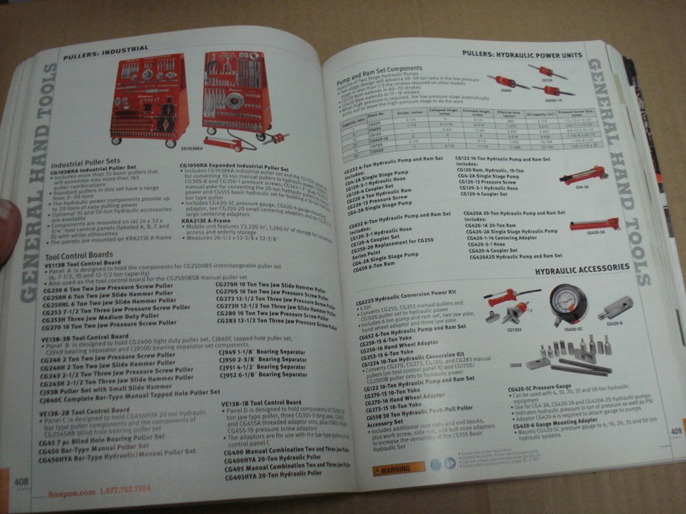 Snap-On-Tools Catalog 1400