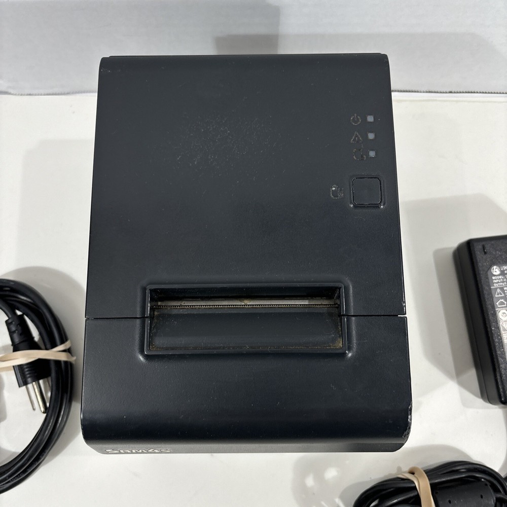 Sam4S Thermal POS Printer ELLIX 20S With AC Power Supply Tested & Working
