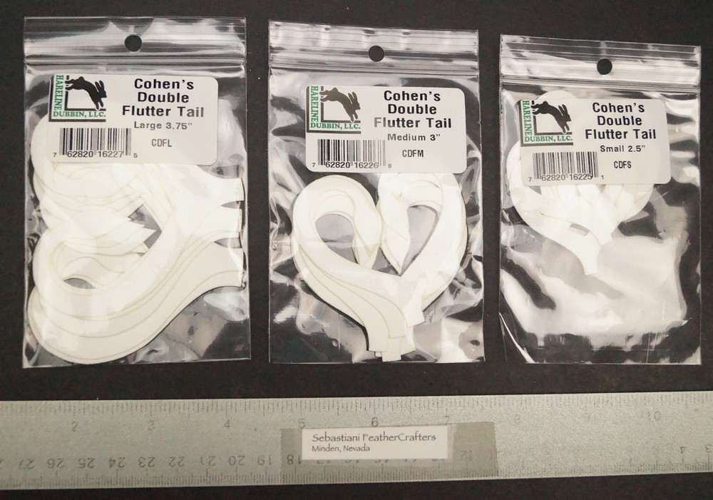 Cohen's Creatures Double Flutter Tail Three Sizes to Choose From